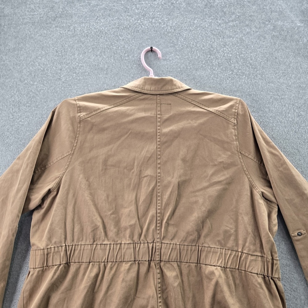 Torrid‎ Women Jacket 3 Tan Twill Utility Button Long Sleeve - Picture 7 of 9